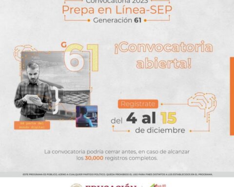 El registro se encuentra abierto del 4 al 15 de diciembre y puede cerrar antes en caso de completar 30,000 registros completos.