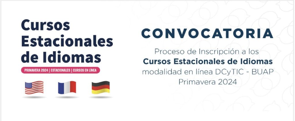 Pie de foto: Convocatoria Primavera 2024, BUAP 